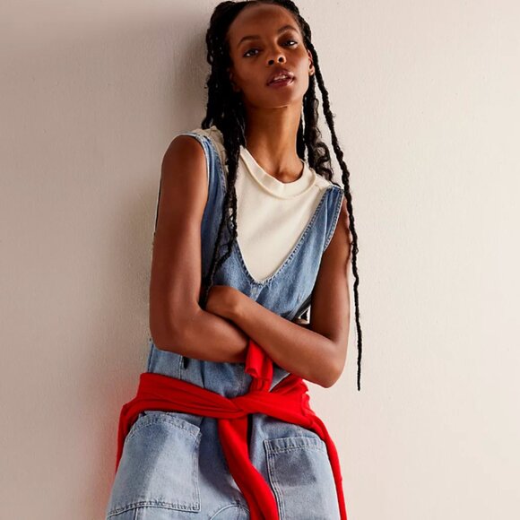 FREE PEOPLE || WE THE FREE HIGH ROLLER JUMPSUIT - Picture 1 of 4